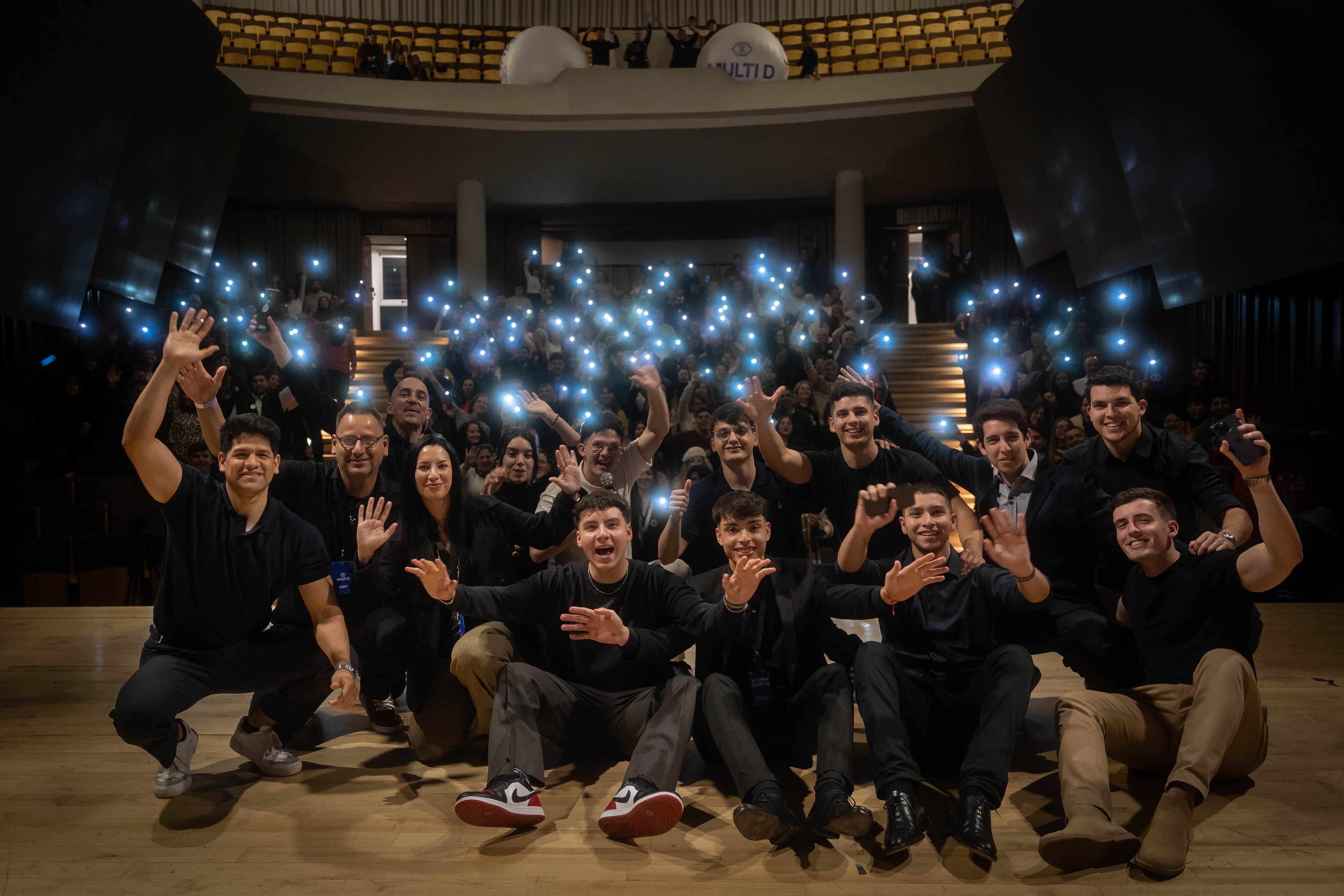 Equipo Multi D en evento 2